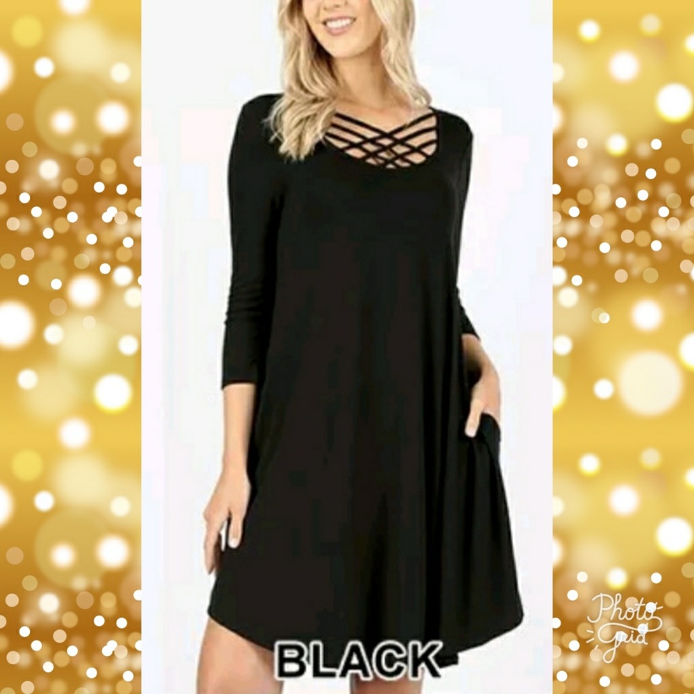 Caged chest Dress